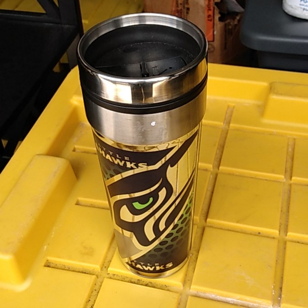NFL Seattle Seahawks thermal mug 17oz.